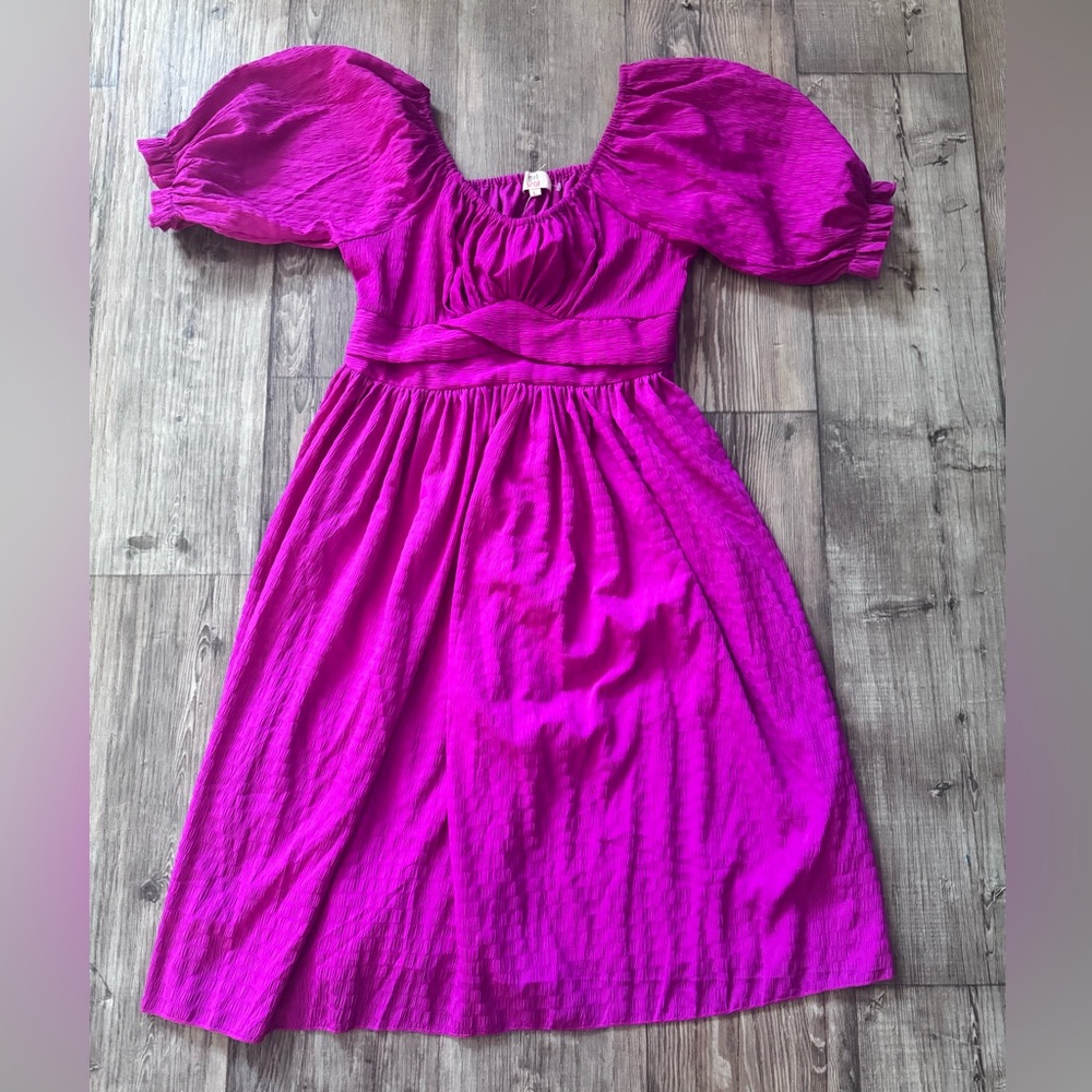 Girl Soul Magenta Dress